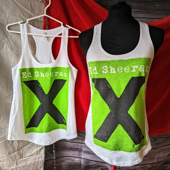Ed Sheeran ✖️ Razorback Tank, Ladies Small - Picture 9 of 9